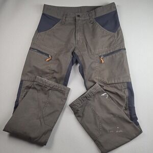 McKINLEY Pine M Trouser Mens Small Brown Technical Hiking Cargo Pants‎ Trekking